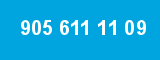 905 611 11 09 905 611 11 09
